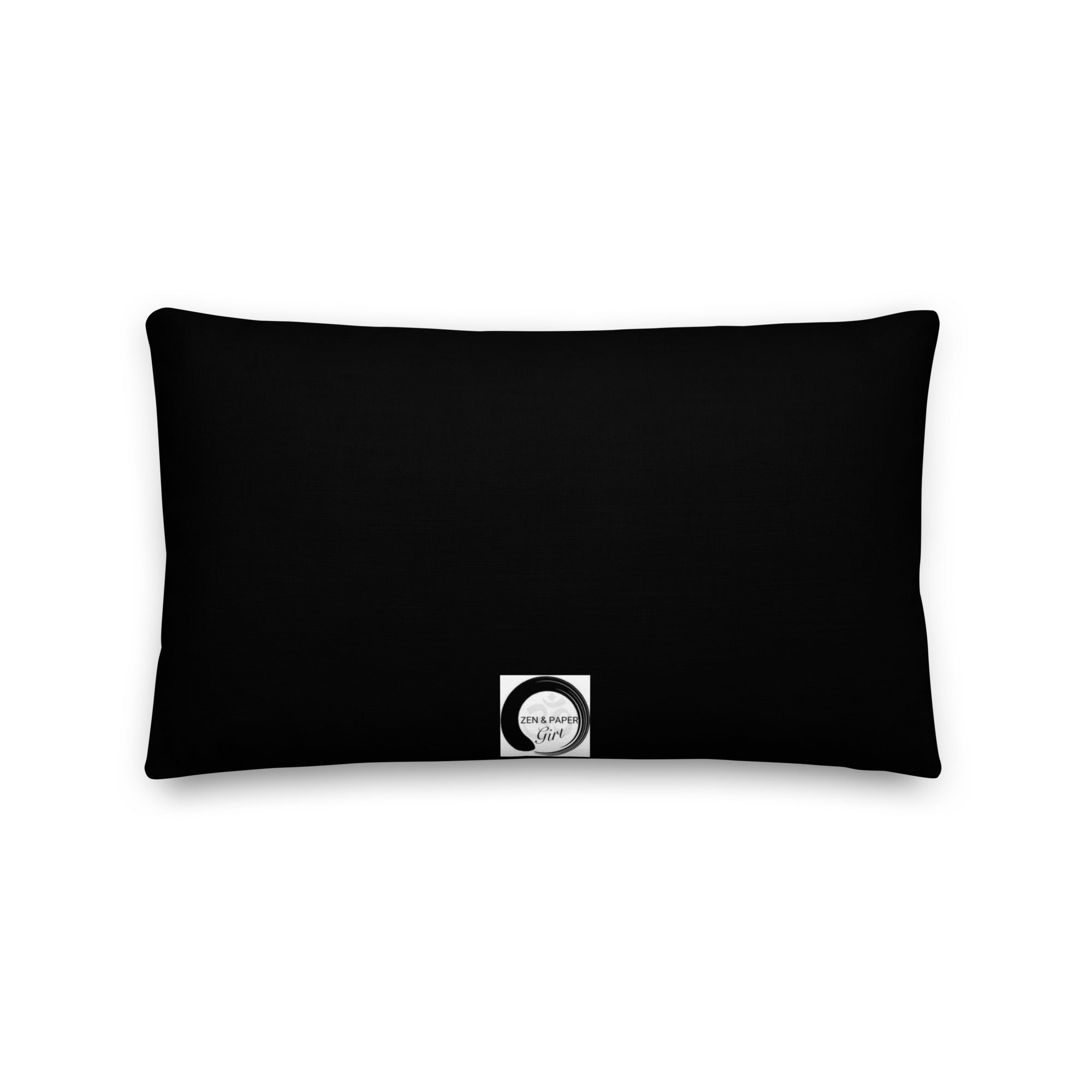 Zen @ Home I am Light Premium Pillow - Black