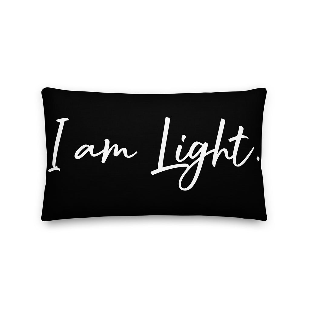 Zen @ Home I am Light Premium Pillow - Black