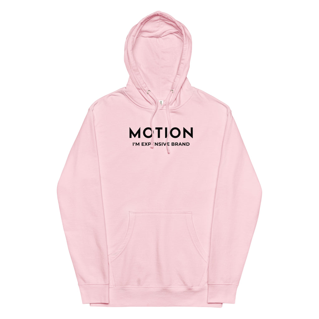 I'm Expensive Motion Genderless Hoodie - Mid-Weight