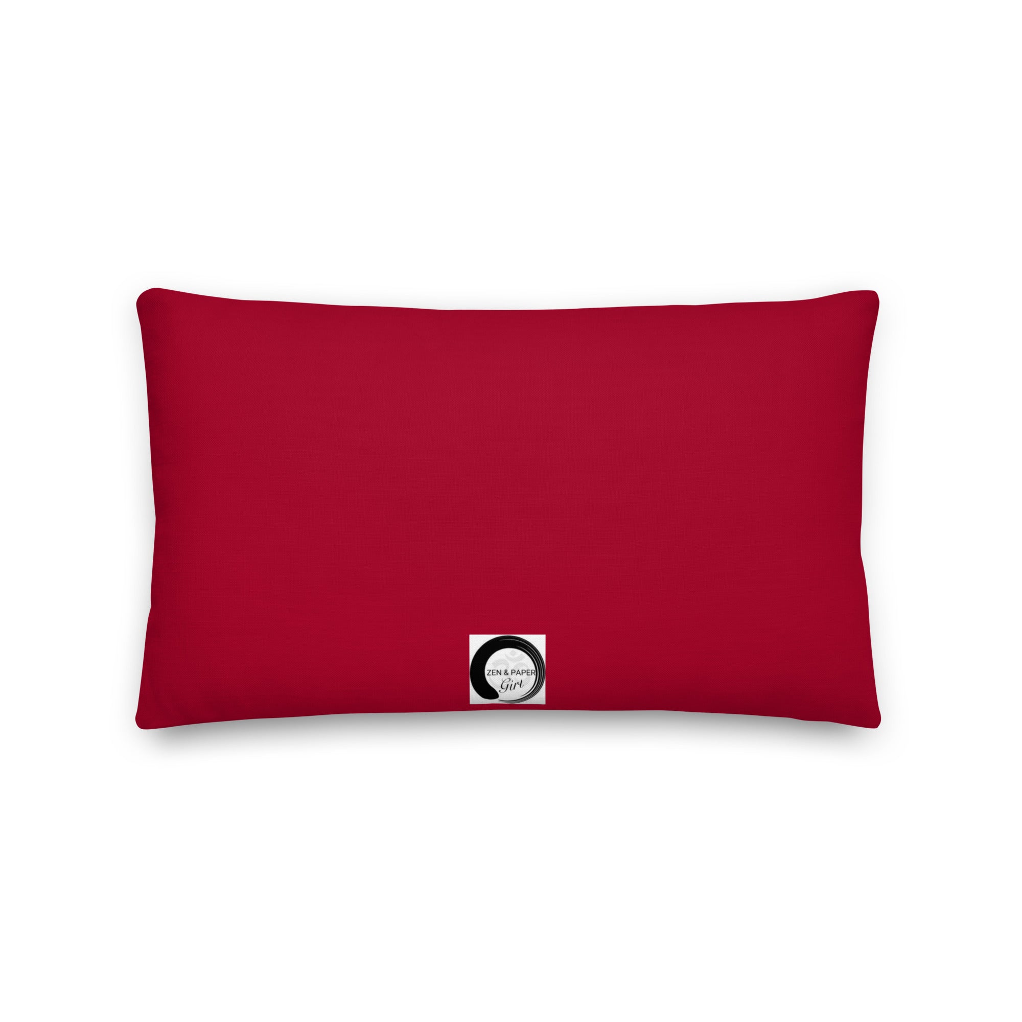 Zen @ Home I am Light Premium Pillow - Red