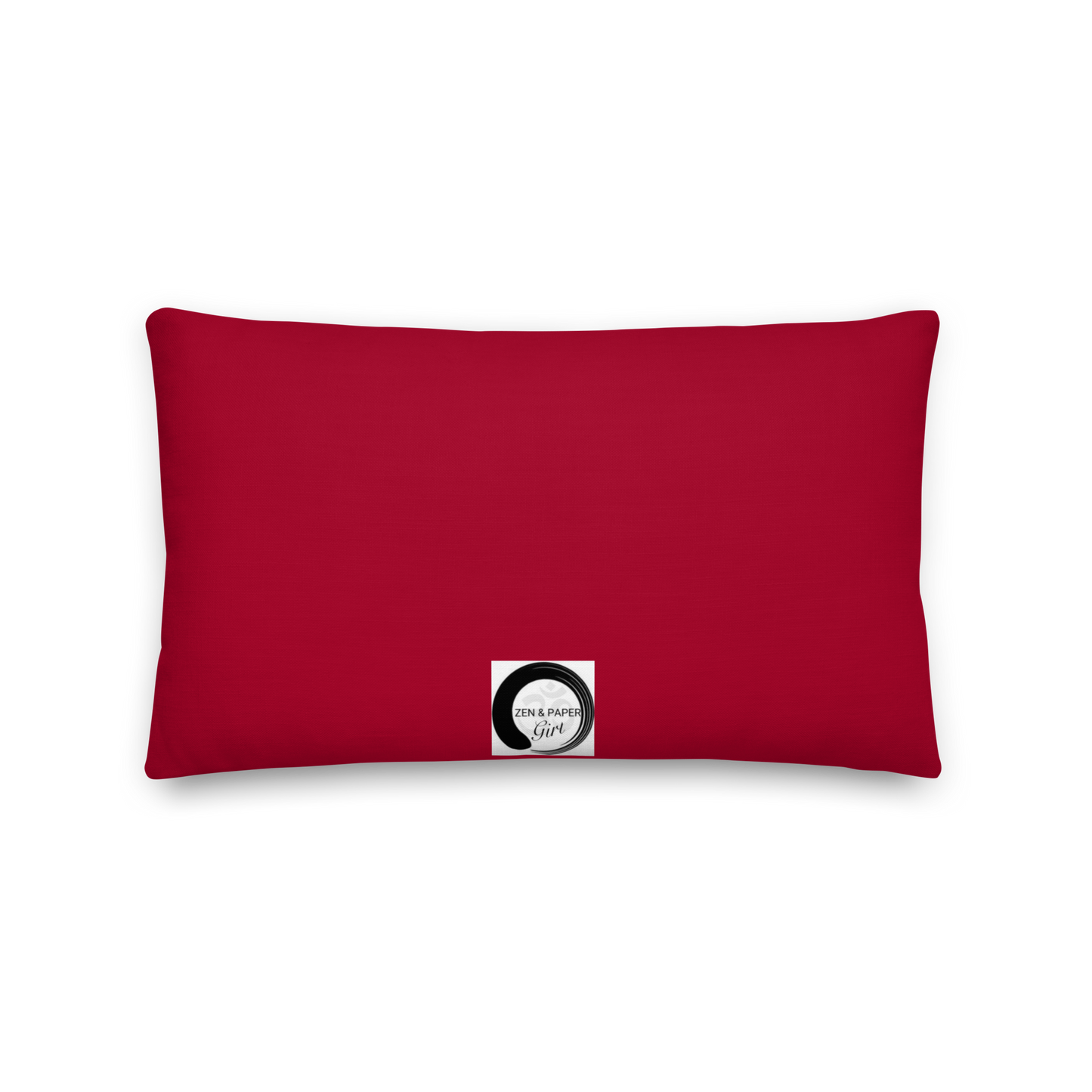 Zen @ Home I am Love Premium Pillow - Red