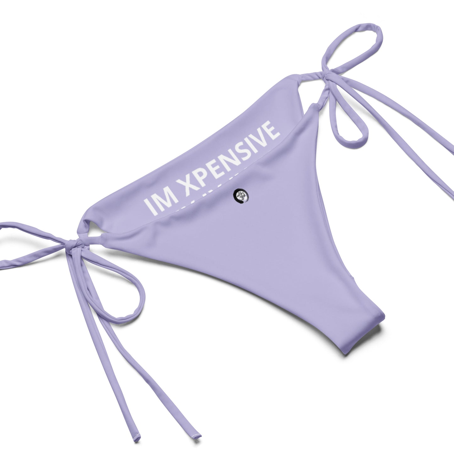 I'm Expensive IX Recycled String Bikini - Lively Lavender