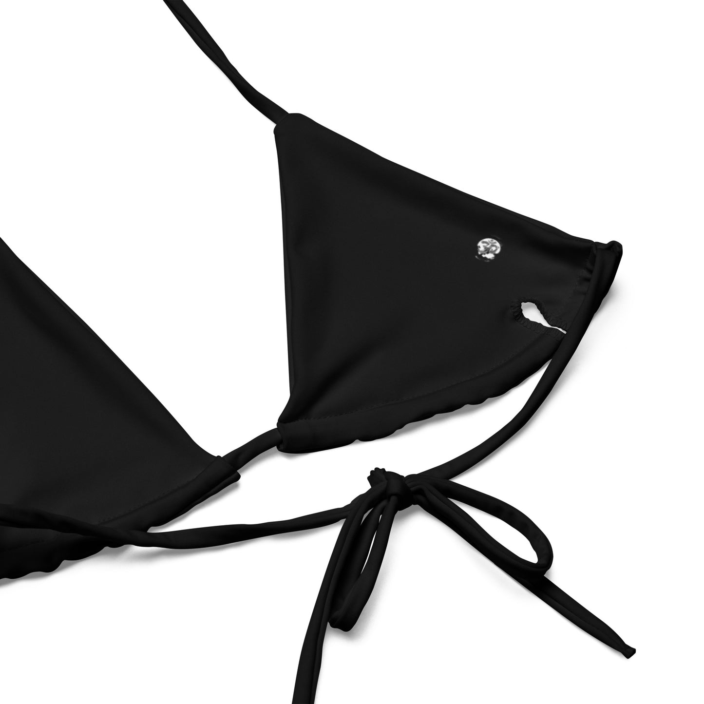 I'm Expensive IX Recycled String Bikini - Black