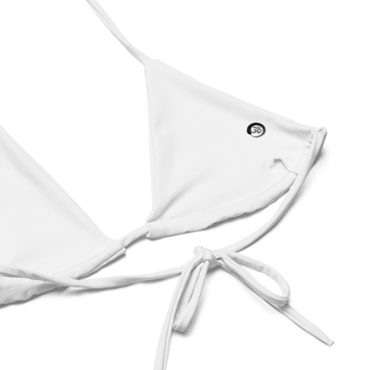 I'm Expensive IX Recycled String Bikini - Yes White