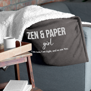 Zen @ Home ZPG Premium Sherpa Throw