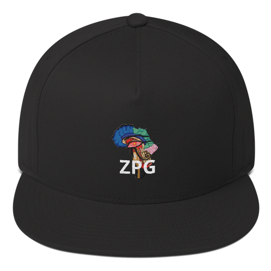ZPG Africa On The Brain Flat Bill Cap