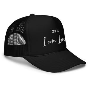 ZPG Love Black Foam Trucker Hat