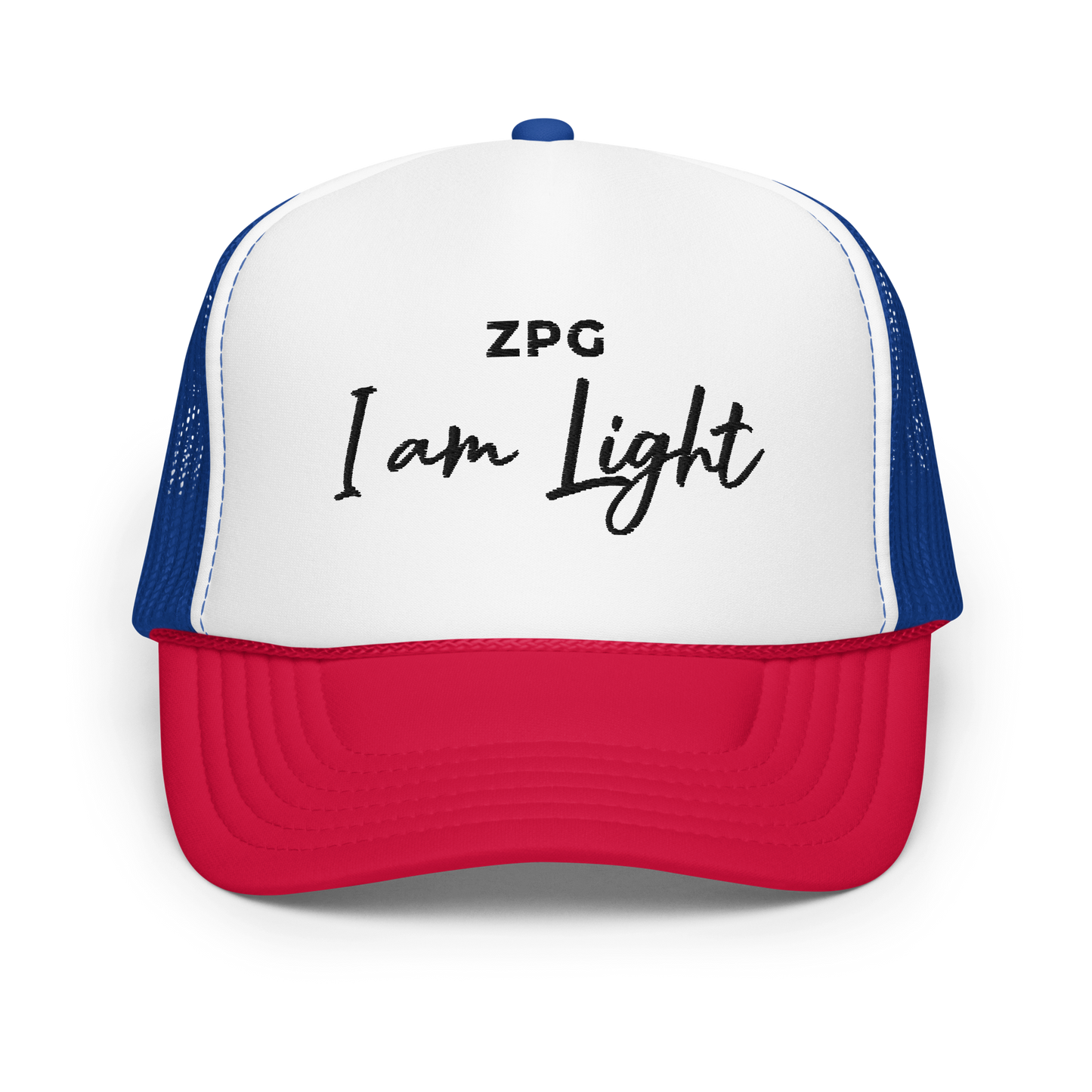 ZPG Light Multi-Colors Foam Trucker Hat