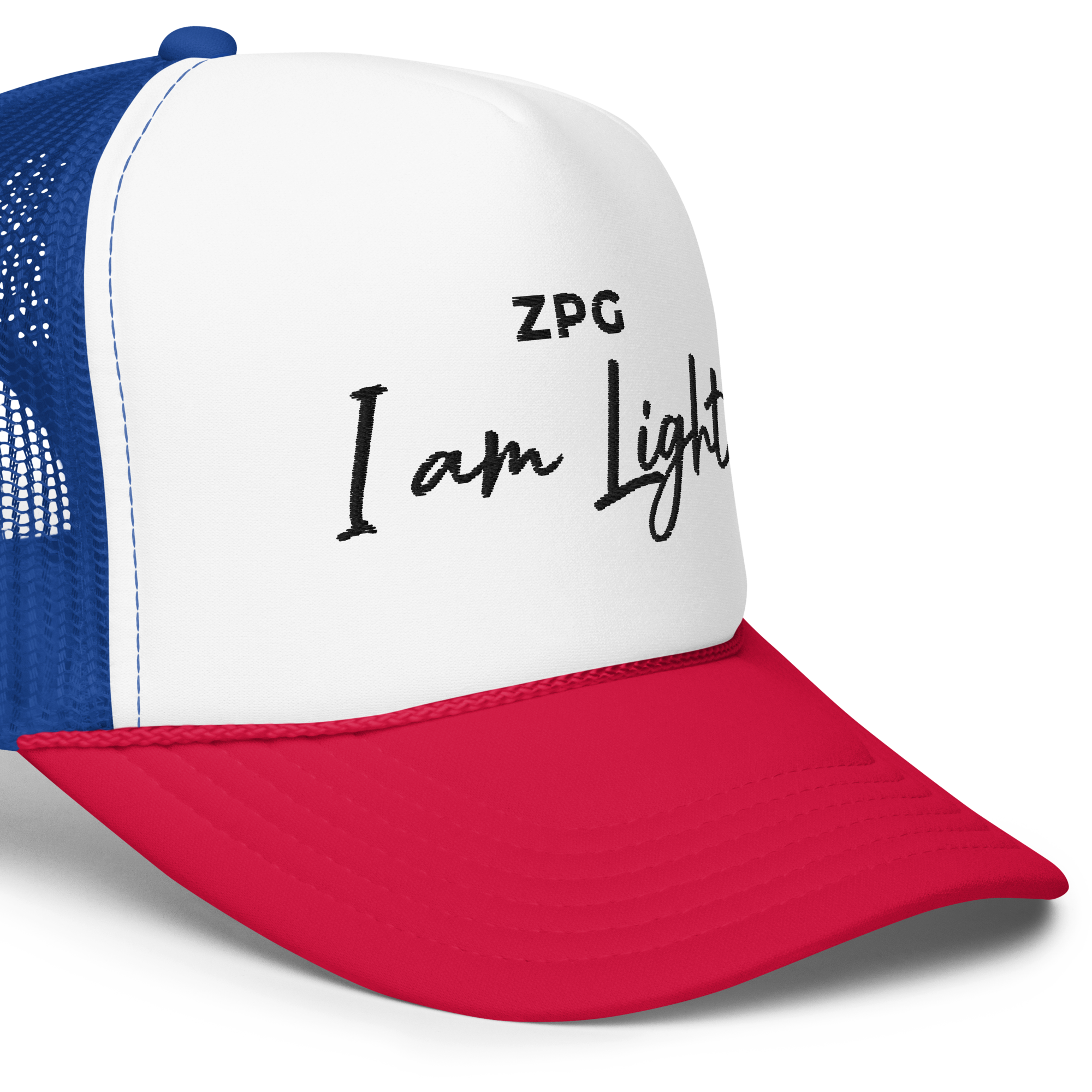 ZPG Light Multi-Colors Foam Trucker Hat