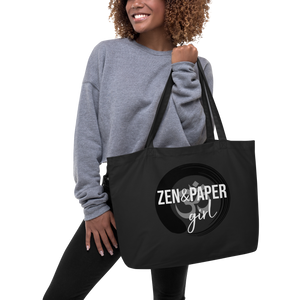 Zen & Paper Girl Organic Tote Bag