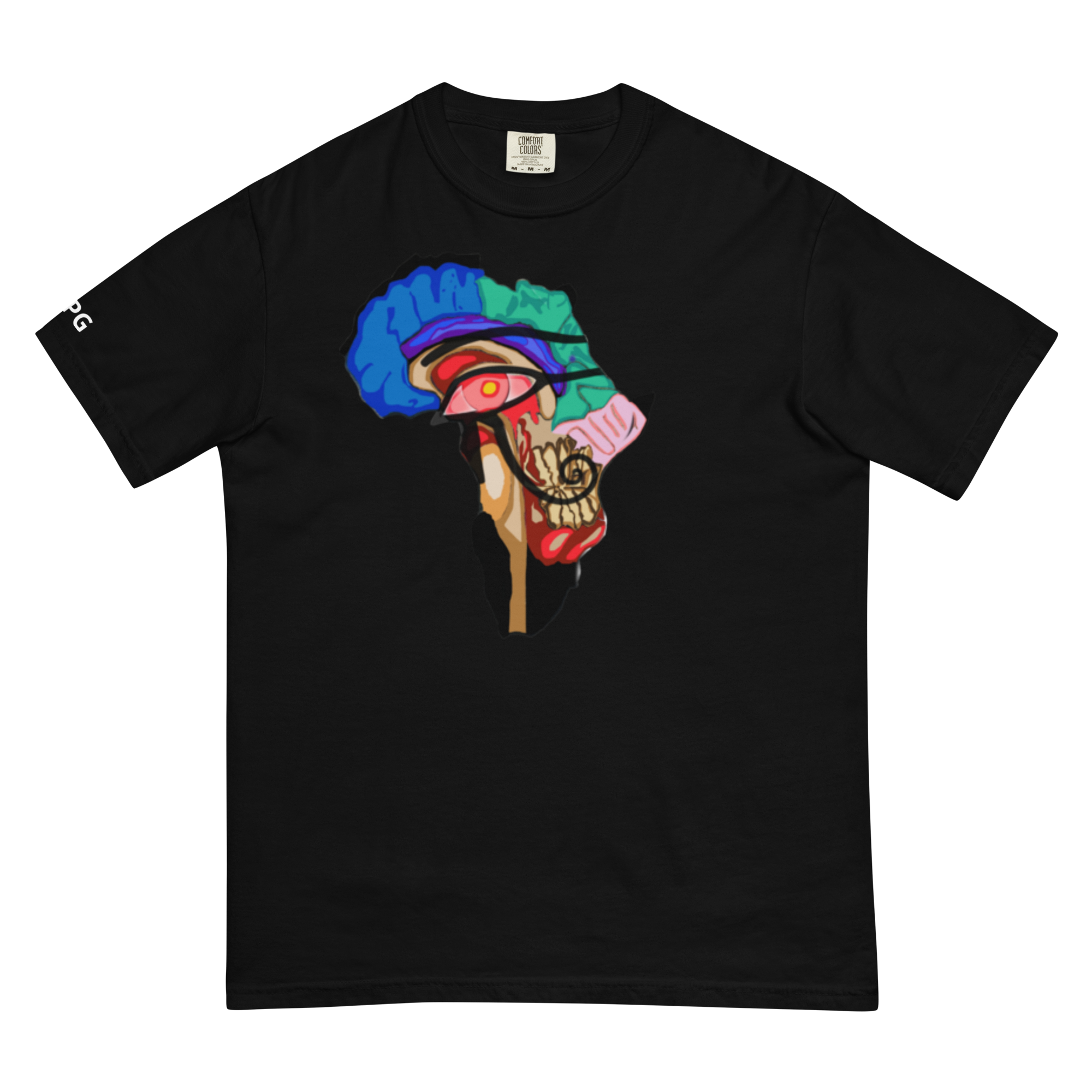 ZPG Africa On The Brain Premium Over-Sized Genderless T