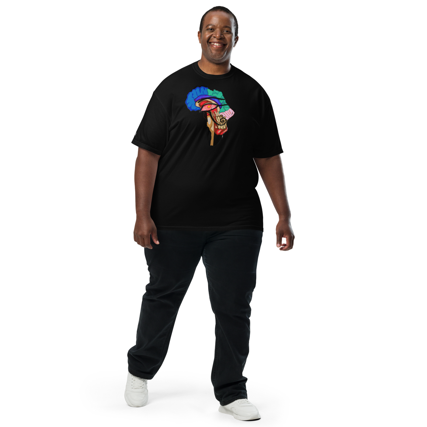 ZPG Africa On The Brain Premium Over-Sized Genderless T-Shirt