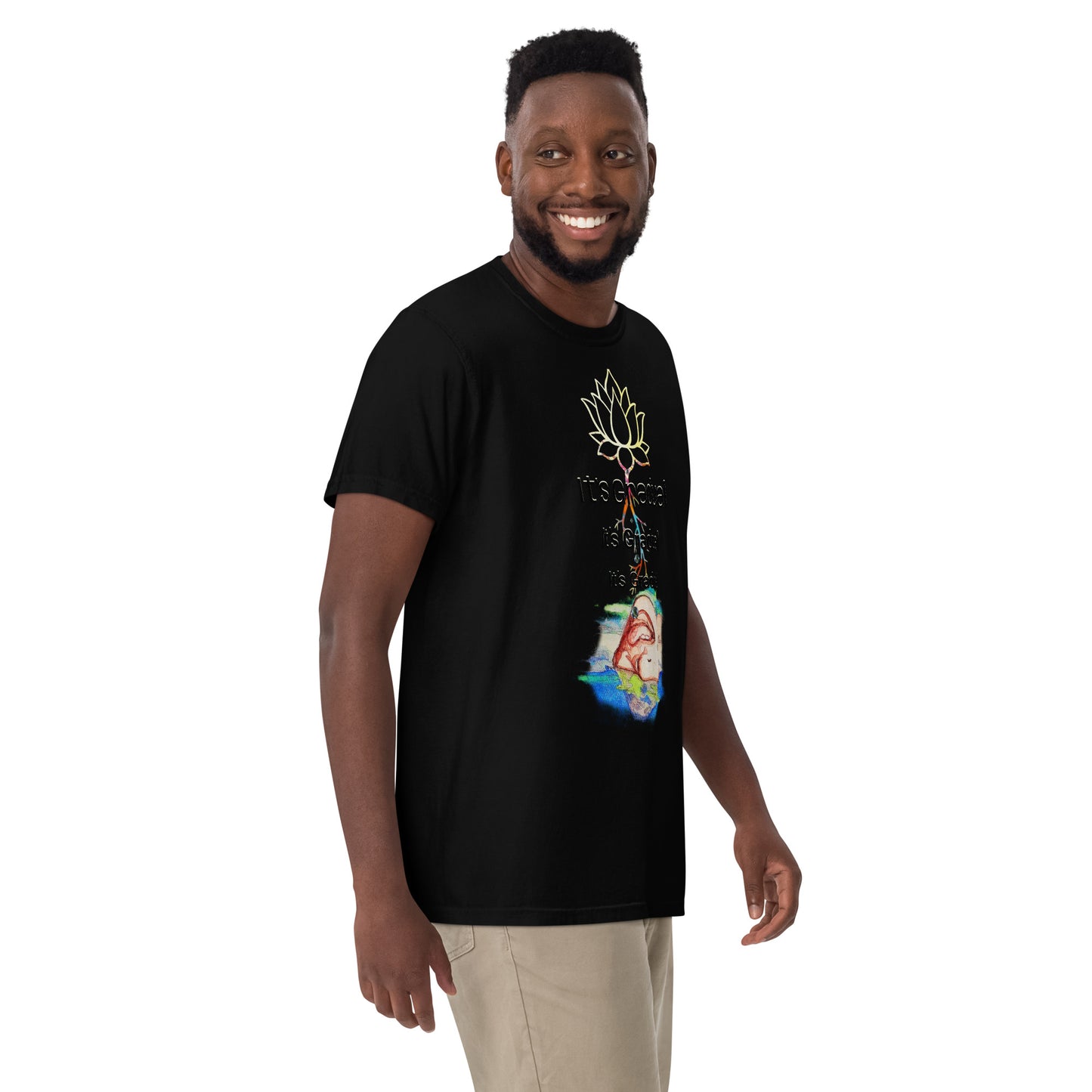 ZPG It’s Gradual Over-Sized Premium Genderless T-Shirt - Black