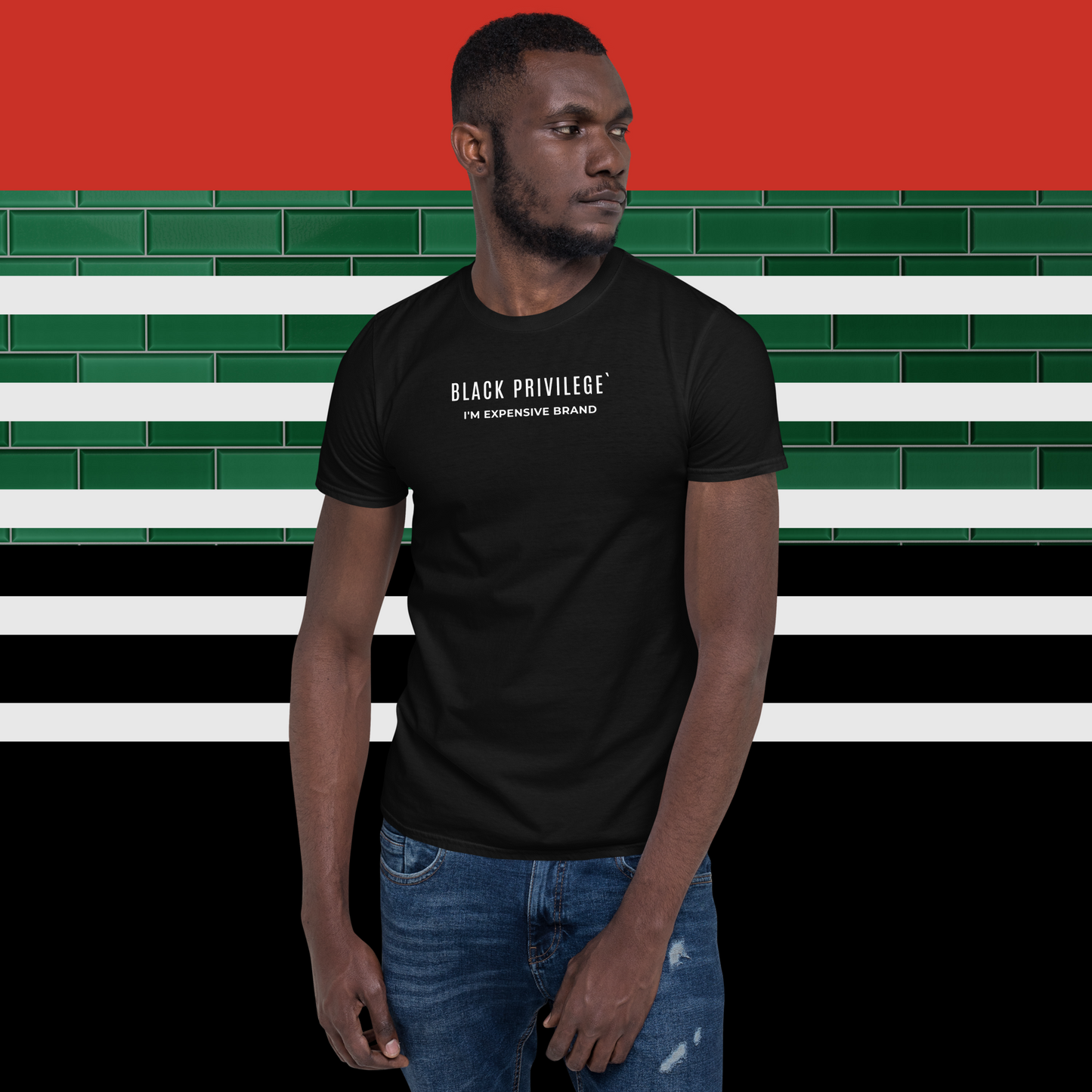 I'm Expensive Black Privilege Short-Sleeve Genderless T-Shirt