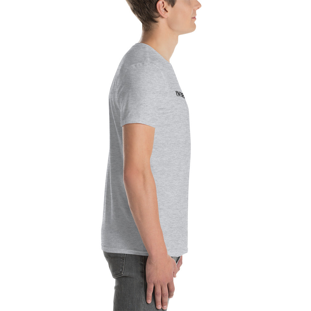 I'm Expensive Classic Logo Short-Sleeve Unisex T-Shirt - Black Print