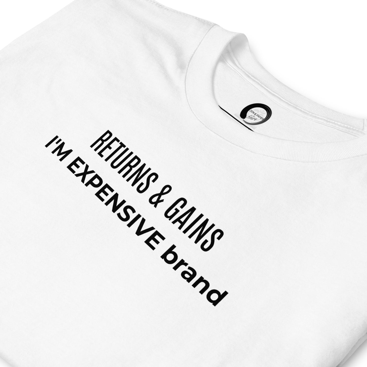 I'm Expensive R&G Short-Sleeve Genderless T-Shirt