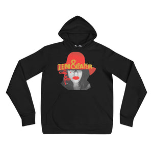 Zen & Paper Girl Red Hat Genderless Hoodie