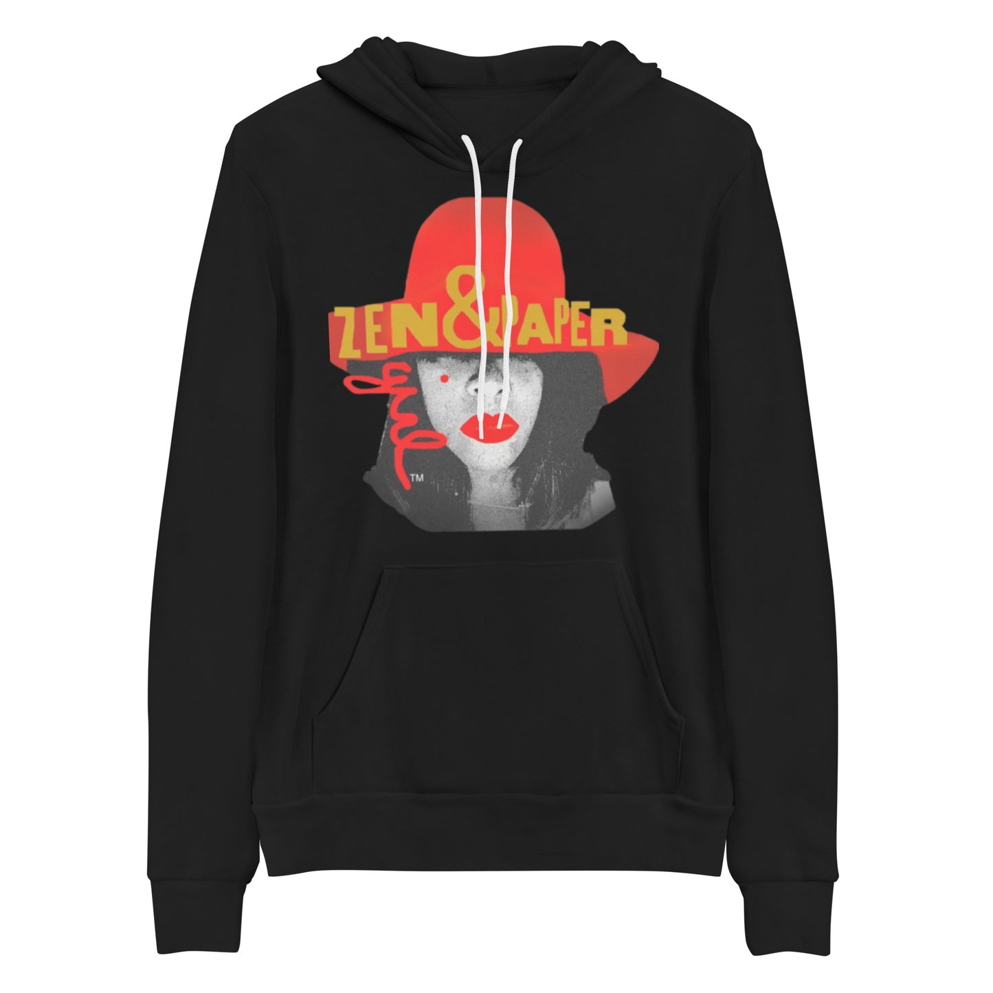 Zen & Paper Girl Red Hat Genderless Hoodie