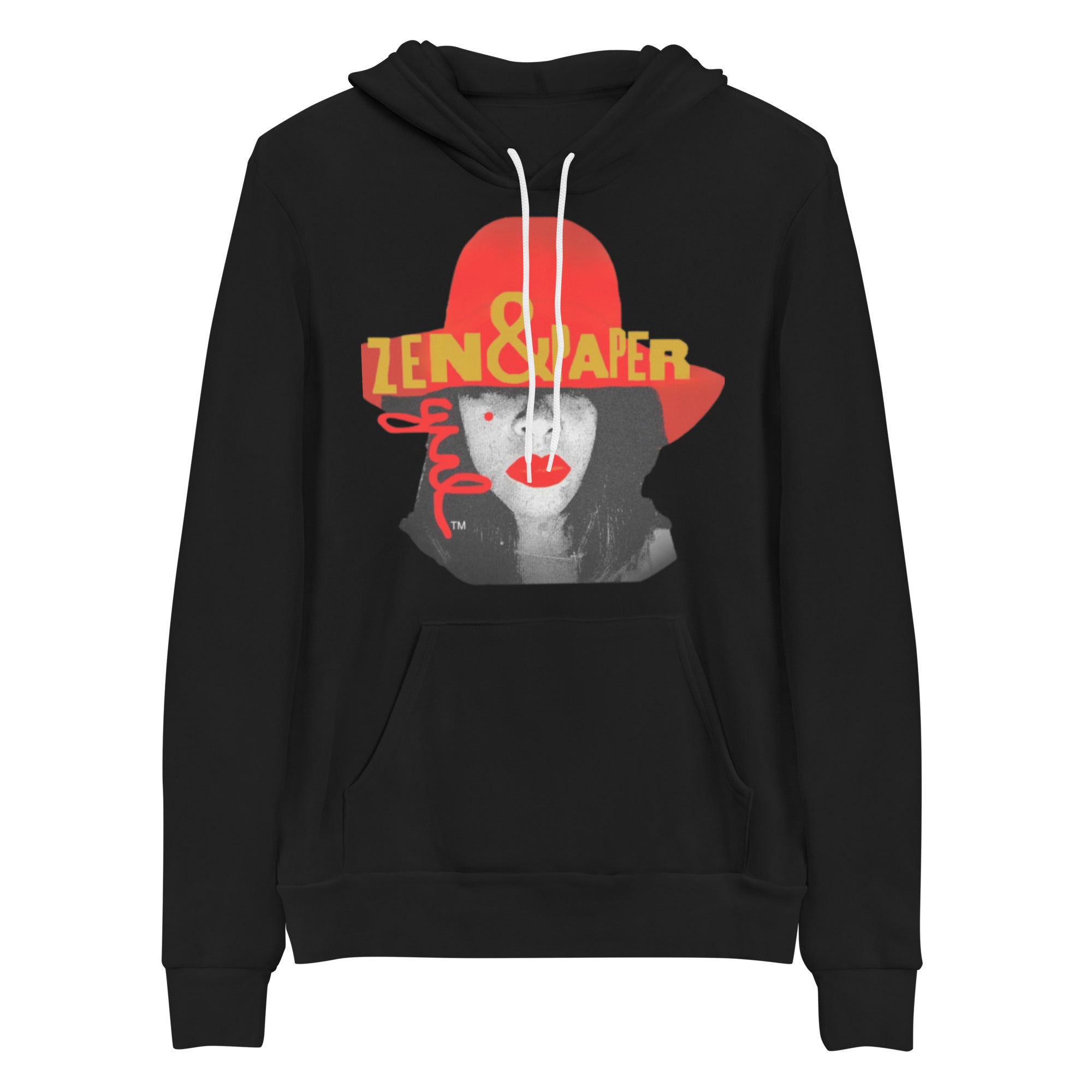 Zen & Paper Girl Red Hat Genderless Hoodie