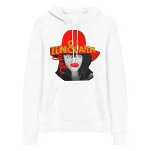 Zen & Paper Girl Red Hat Genderless Hoodie