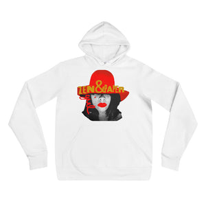 Zen & Paper Girl Red Hat Genderless Hoodie