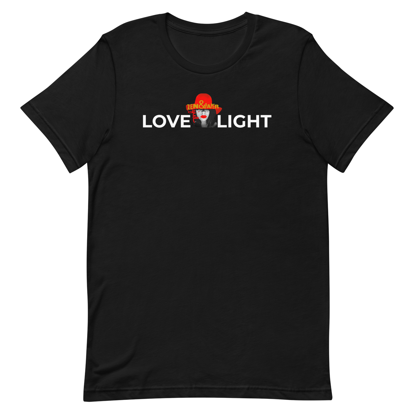 Zen & Paper Girl Love & Light Unisex T-shirt
