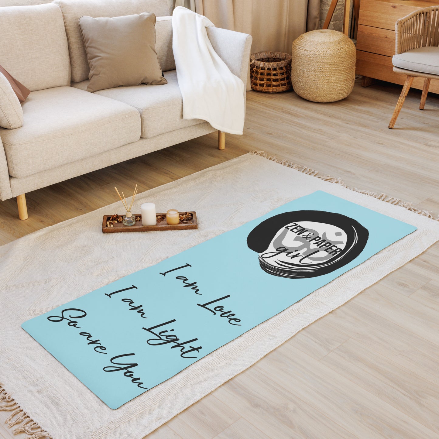 Zen @ Home Pastel Yoga Mat