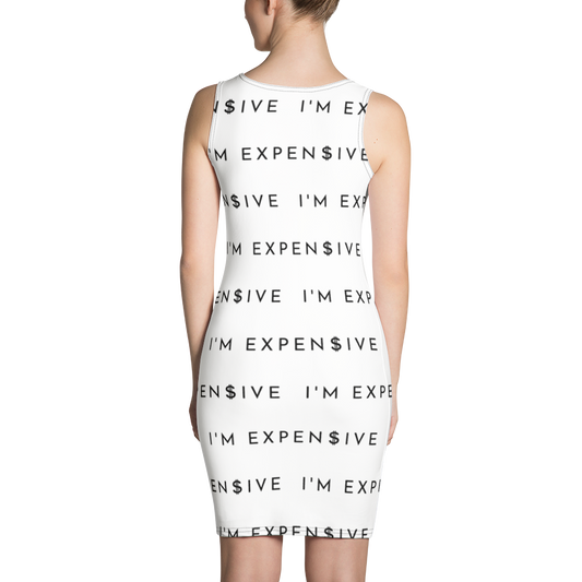 I'm Expensive Multi-Print Dress - Put a Ring On It White
